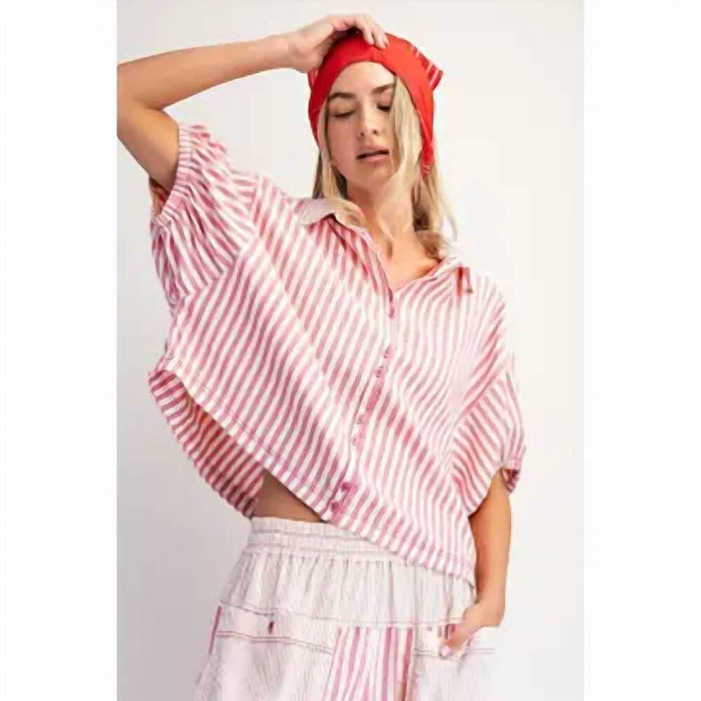 NEW COTIERRA room service top in french rose